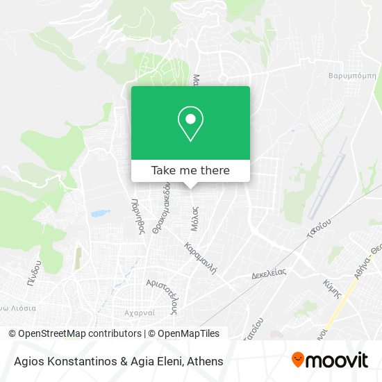 Agios Konstantinos & Agia Eleni map