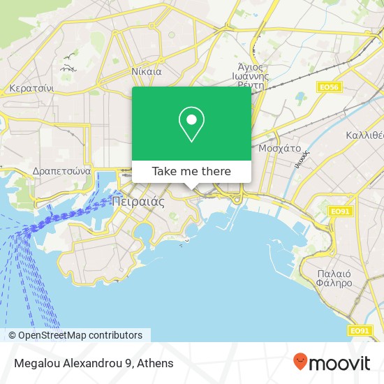 Megalou Alexandrou 9 map