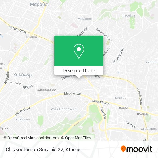 Chrysostomou Smyrnis 22 map