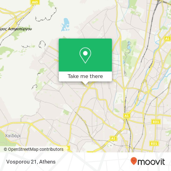 Vosporou 21 map