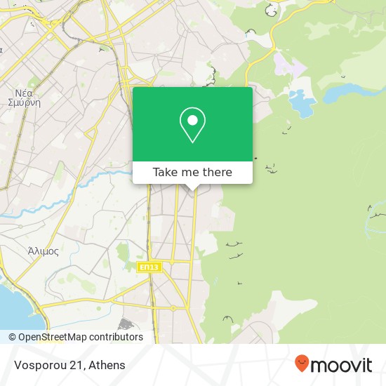 Vosporou 21 map