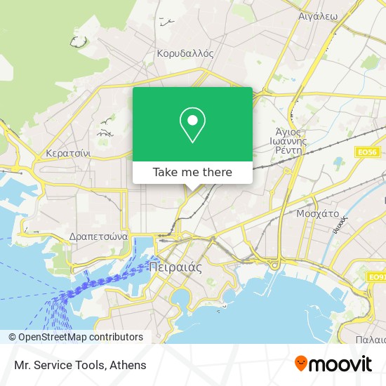 Mr. Service Tools map