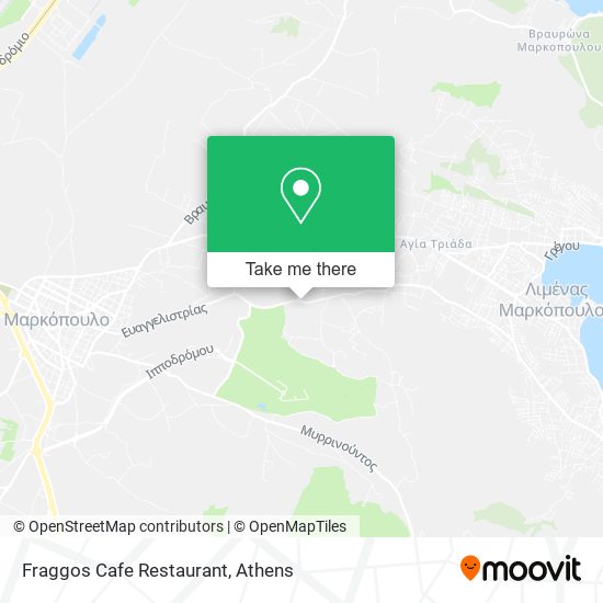 Fraggos Cafe Restaurant map
