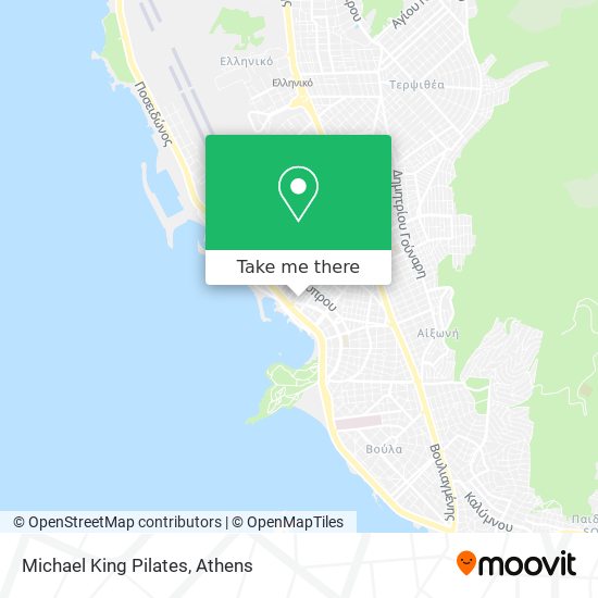 Michael King Pilates map
