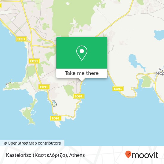 Kastelorizo (Καστελόριζο) map