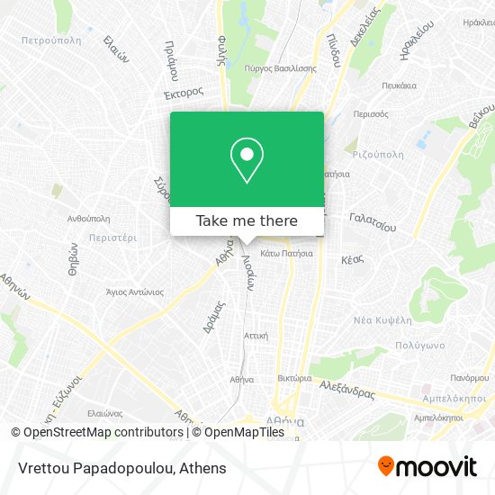 Vrettou Papadopoulou map