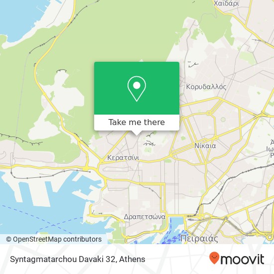 Syntagmatarchou Davaki 32 map