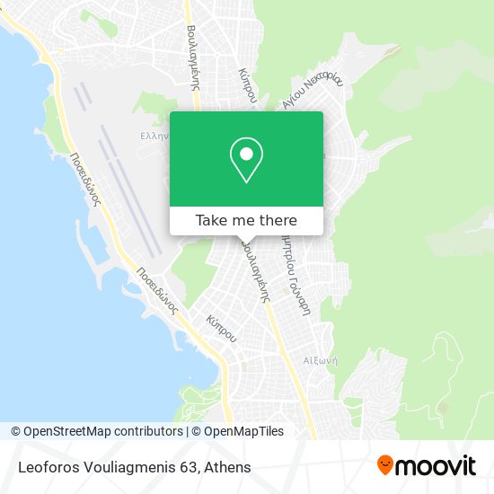 Leoforos Vouliagmenis 63 map