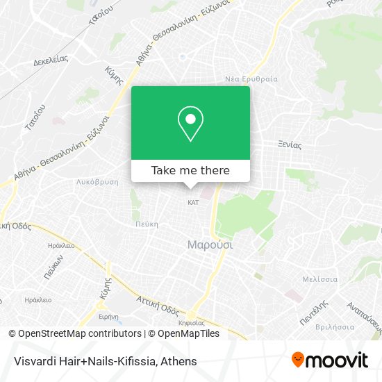 Visvardi Hair+Nails-Kifissia map