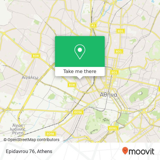 Epidavrou 76 map