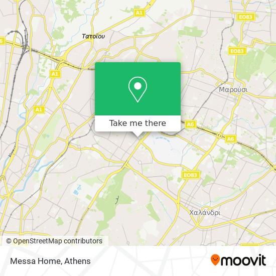 Messa Home map