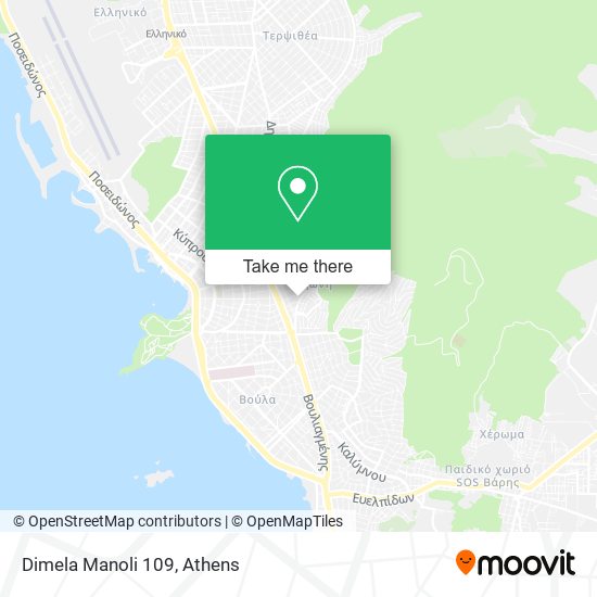 Dimela Manoli 109 map