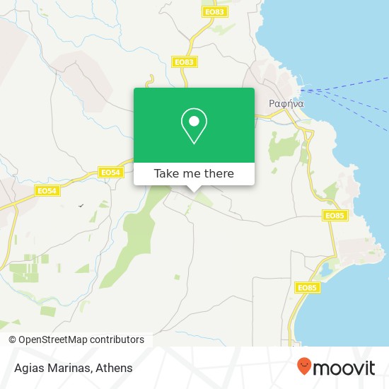 Agias Marinas map