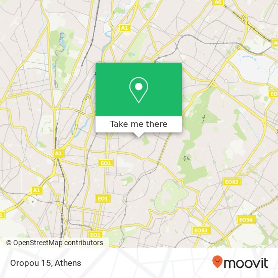Oropou 15 map