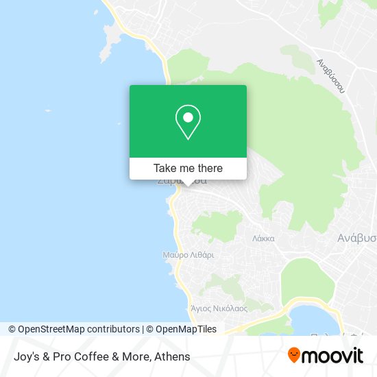 Joy's & Pro Coffee & More map