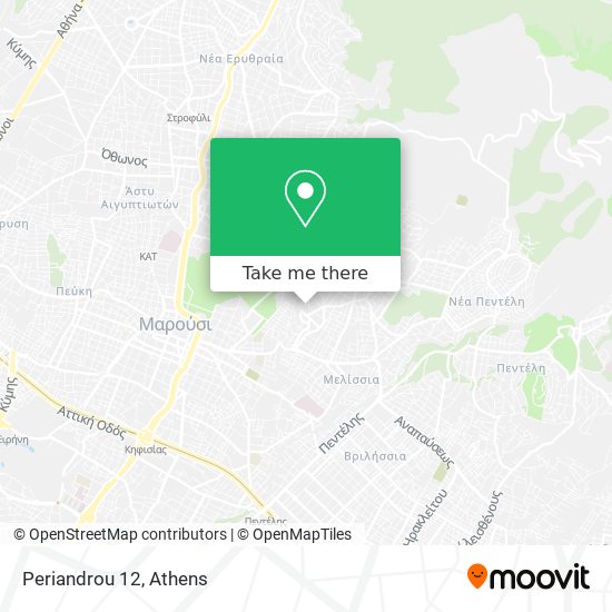 Periandrou 12 map