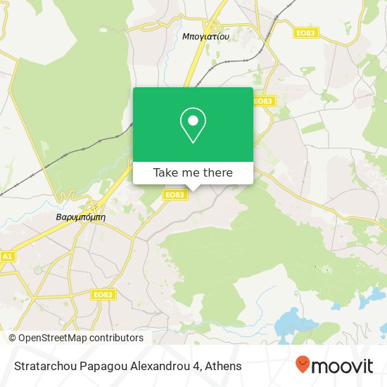 Stratarchou Papagou Alexandrou 4 map