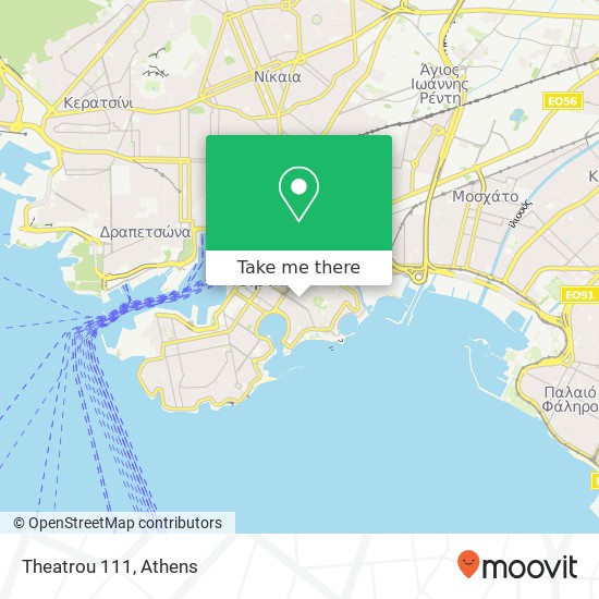 Theatrou 111 map