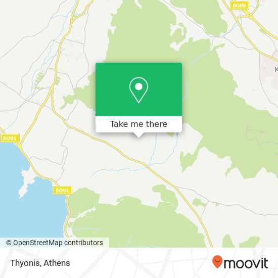 Thyonis map