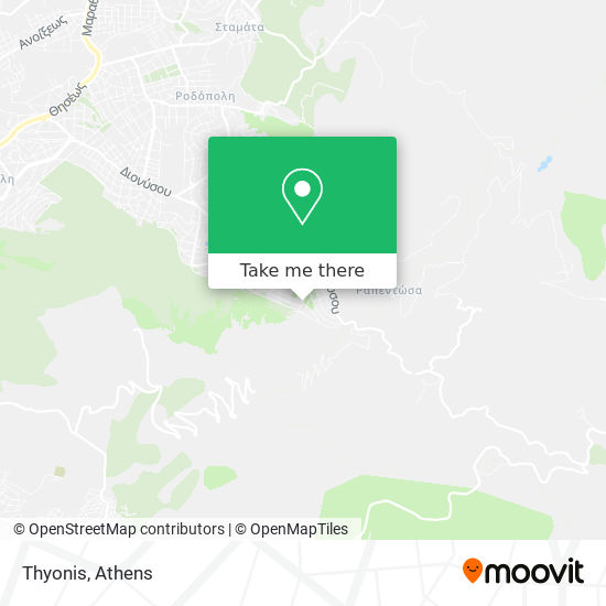 Thyonis map