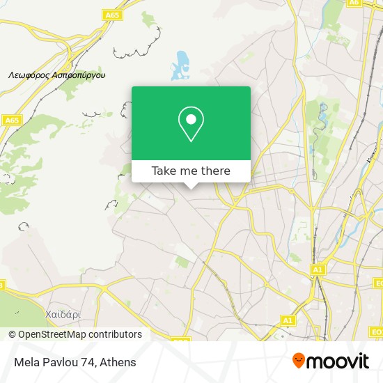 Mela Pavlou 74 map