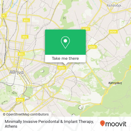 Minimally Invasive Periodontal & Implant Therapy map