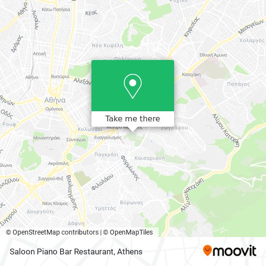 Saloon Piano Bar Restaurant map