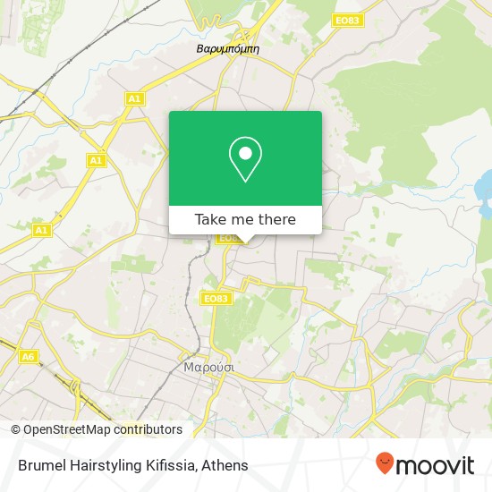 Brumel Hairstyling Kifissia map