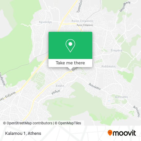 Kalamou 1 map