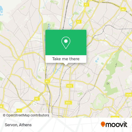 Servon map