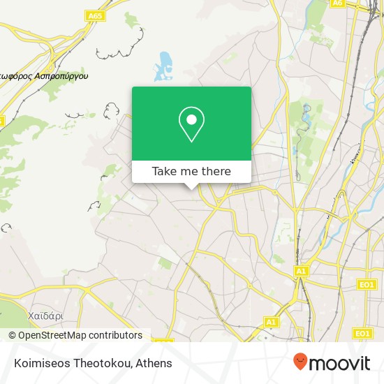 Koimiseos Theotokou map