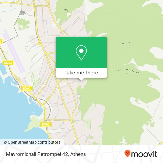 Mavromichali Petrompei 42 map