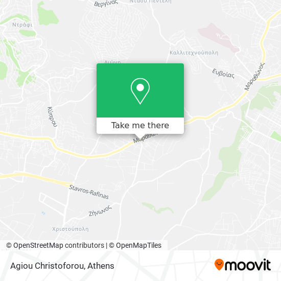 Agiou Christoforou map