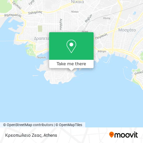 Κρεοπωλειο Ζεας map
