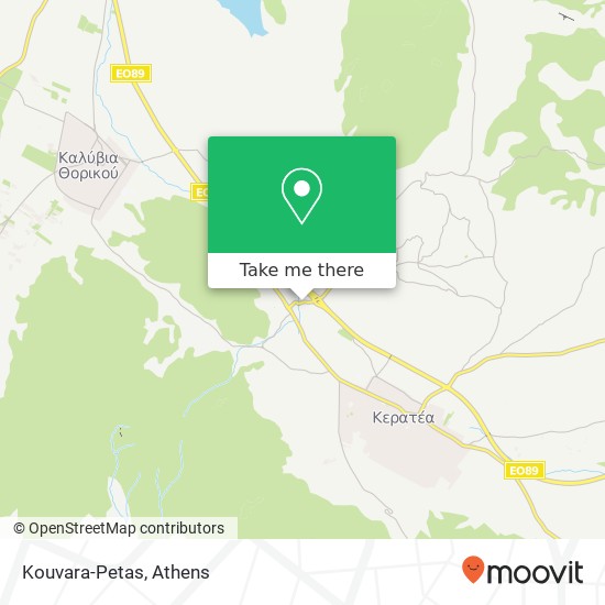 Kouvara-Petas map