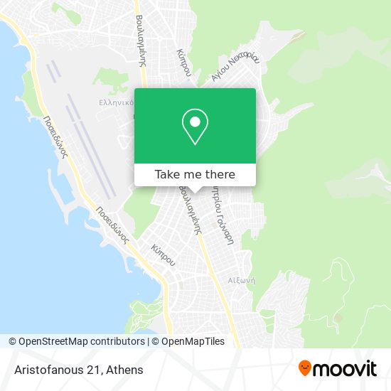Aristofanous 21 map