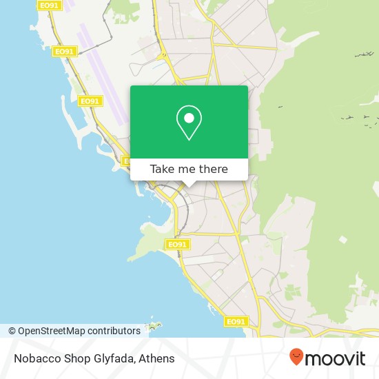 Nobacco Shop Glyfada map