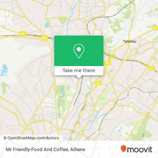 Mr Friendly-Food And Coffee map