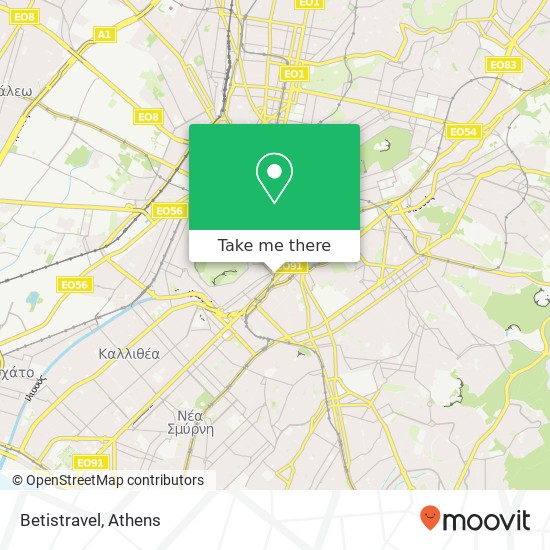 Betistravel map