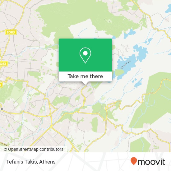 Tefanis Takis map