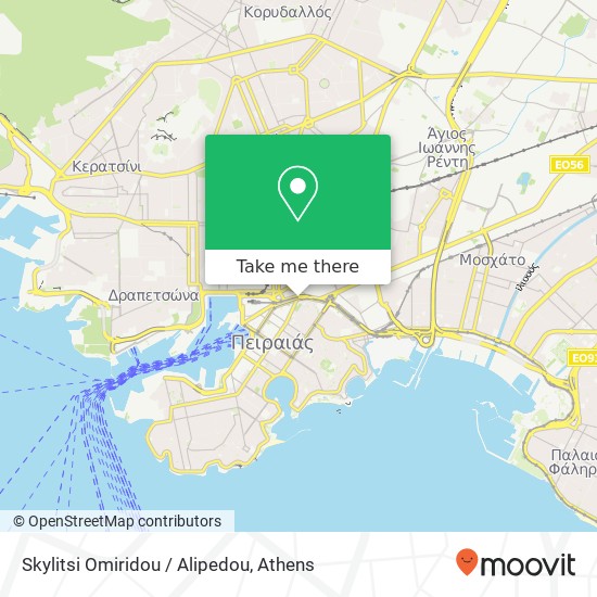 Skylitsi Omiridou / Alipedou map