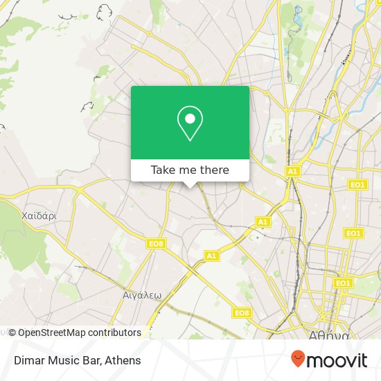 Dimar Music Bar map