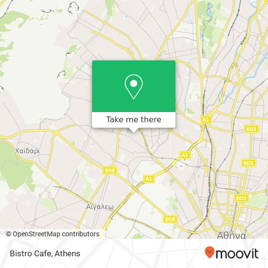 Bistro Cafe map