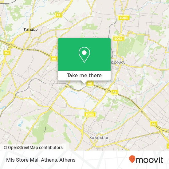 Mls Store Mall Athens map