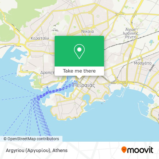 Argyriou (Αργυρίου) map