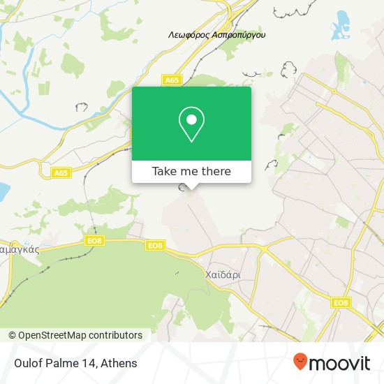 Oulof Palme 14 map