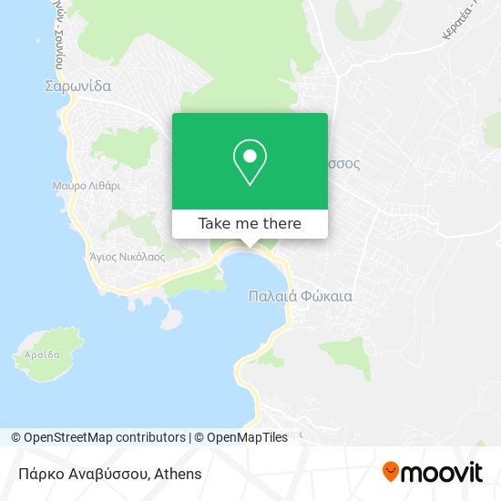 Πάρκο Αναβύσσου map