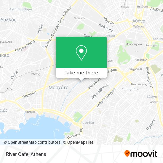 River Cafe map