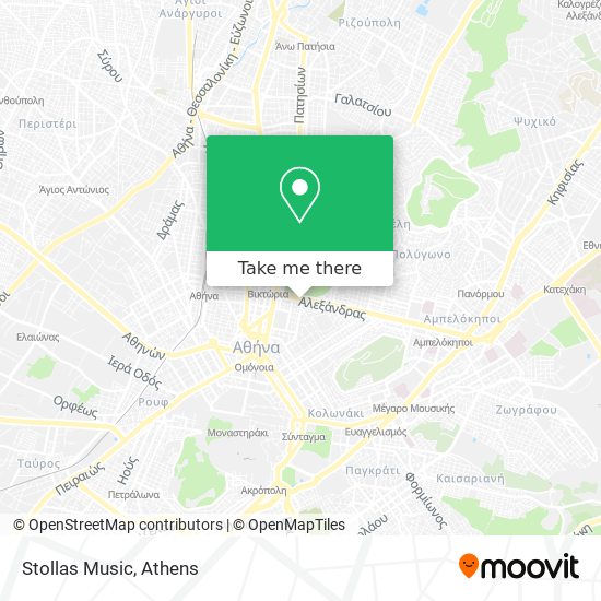 Stollas Music map