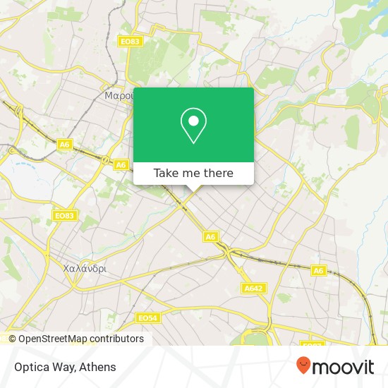 Optica Way map